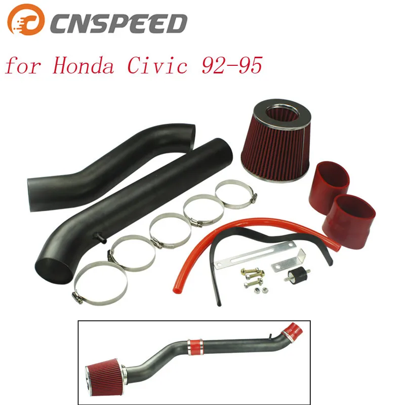 CNSPEED Air Intake pipe kit Racing Car for Honda Civic 92 95 Cold Air
