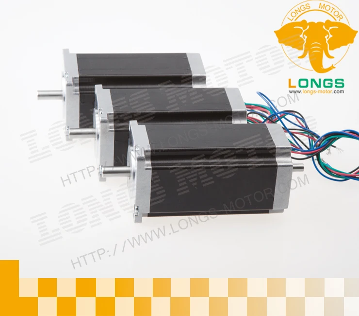 Акция! 4 осевой двухвальный шаговый двигатель Nema 23 23HS9430B425oz.in 3.0A Драйвер шагового