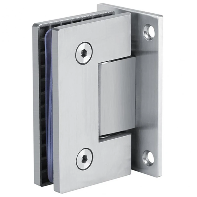 

90 Degree Steel Door Hinges 8-10mm Glass Shower Door Hinges For Home Bathroom Furniture Hinges Bracket Frameless