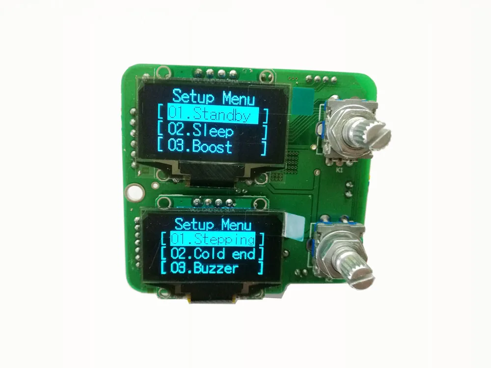 STM32 Controller 2 in 1 Hot Air Gun Soldering Station DIY Electric Power Combo Soldering Iron T12 OLED Digital Solder Tools (5)