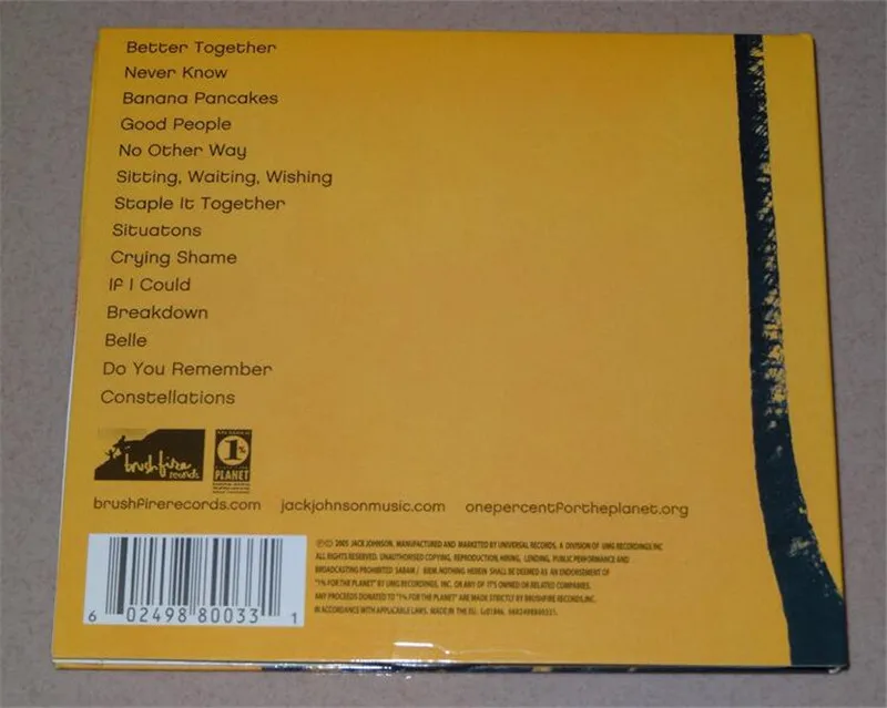 Free Shipping Jack Johnson In Between Dreams Country Strong Cd Seal Johnson Johnson Johnson Aliexpress