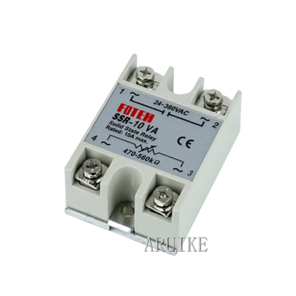 

SSR relay 10VA 25VA 40VA 60VA Resistance Regulator single phase solid state relay SSR-25VA/10VA/40VA/60VA/75VA