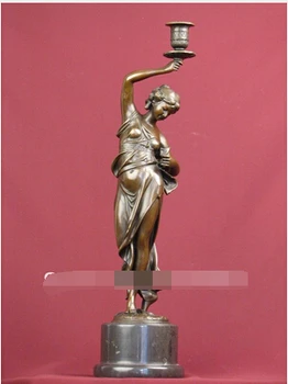 

Copper Brass CHINESE crafts decor Asian Livre BRONZE ESCULTURA NO BASE