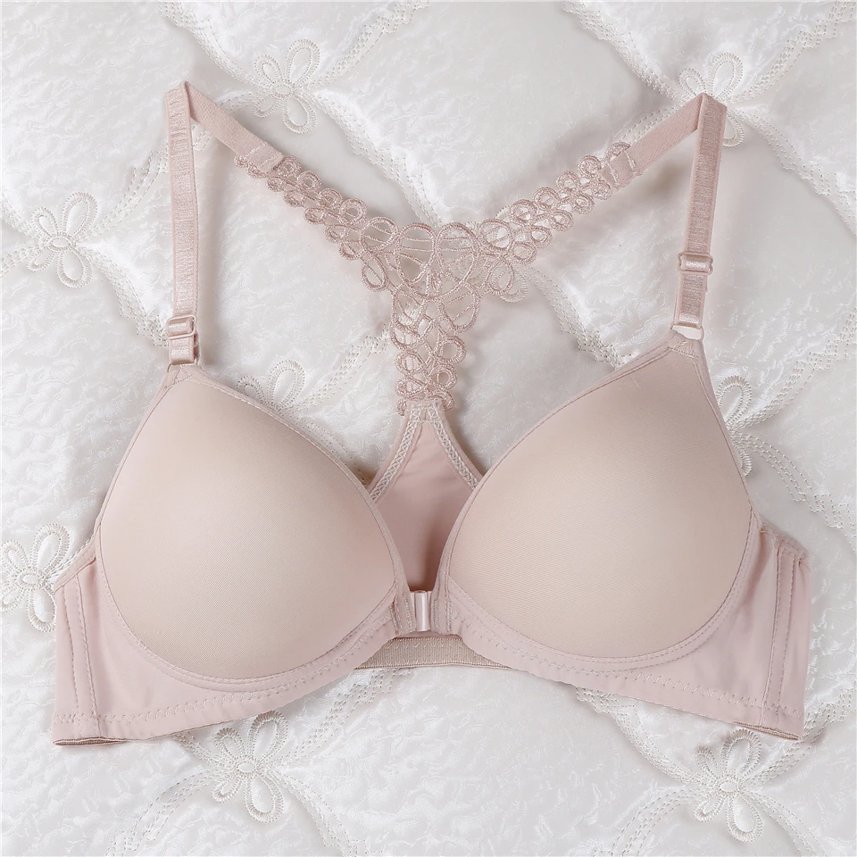 Кружевной топ беспроводной бюстгальтер brallette mujer femme sujetador бесшовный с застежкой