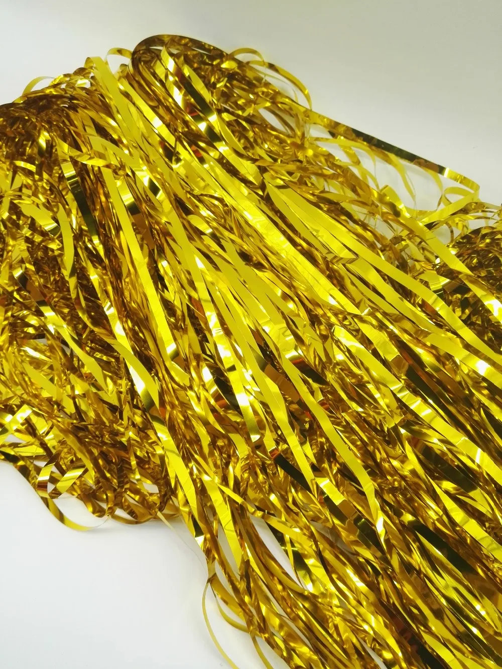 ShinyBeauty фольга занавеска 12X8FT золотая металлическая дверь окно вечеринка для