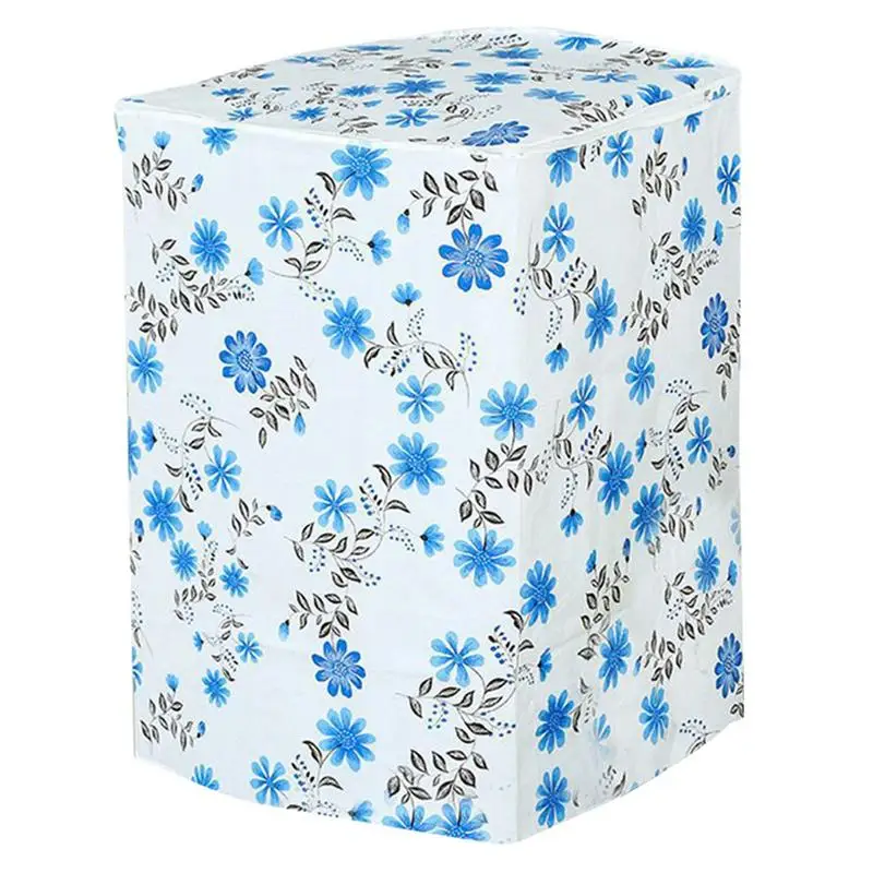 

1pcs Washing Machine Cover Flower Pattern Practical Durable Waterproof Covers for Protecting Daily Life Washing Machine Home
