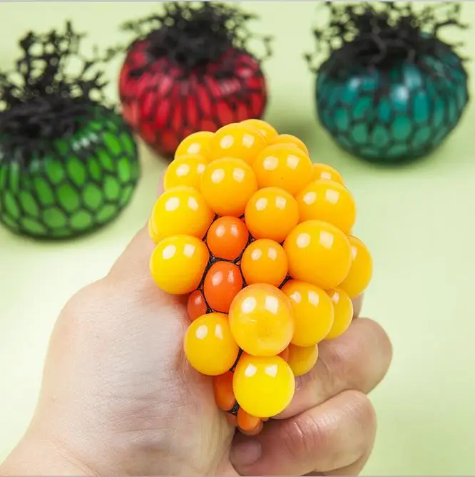 Vent Grape Ball Anti Stress Reliever Autism Squeeze Decompression Toys Halloween
