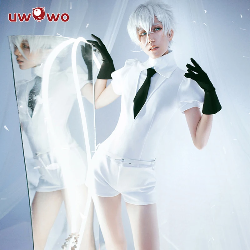 

UWOWO Land of The Lustrous Cosplay Costume Cinnabar Diamond Bort Morganite Antarcticite Jumpsuits Suits Anime Uniform Set