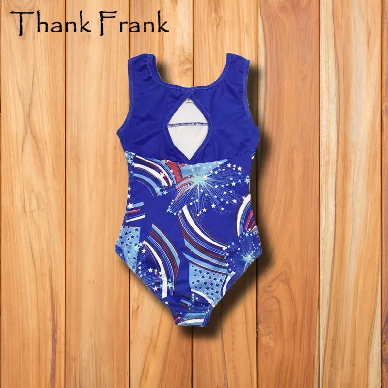 Rhythmic Gymnastics Leotards For Girls Kids Ballet Dance Leotard Child Ballerina Practice Dress Costume Training Biketard TF1017