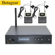 Betagear Профессиональное аудио сценическое L560 IEM Uhf в ухо монитор Беспроводная система моно для профессиональной производительности аудио запись