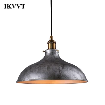

IKVVT LED Vintage Loft Pendant Lights E27 Pendant Lamps Aluminum Hanging Lightings Pendant Lamp Industrial Decor Light Fixtures