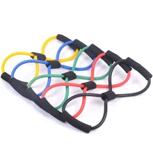 8 Тип Йога Тяговый тренажер Elastico фитнес-оборудование тренировочный эспандер ДЛЯ ФИТНЕССА прочная верёвка упражнения