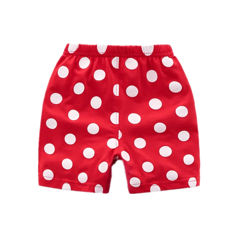 

Summer 100% Cotton Baby Girl Shorts Cute Cartoon Printed Infant Toddler Pants Casual Baby Trousers