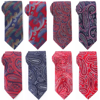 

Tailor Smith 1200 Stitches 7.5cm Mens Ties New Man Fashion Paisley Neckties Corbatas Gravata Jacquard Male Business Thick Tie