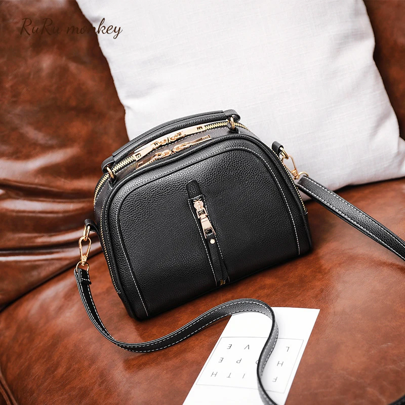 

Women Travel Shoulder Bag Pu Leather Bag For Women Casual Travel Crossbody Bag Portable Mini Pocket Retro Bolsa Feminina