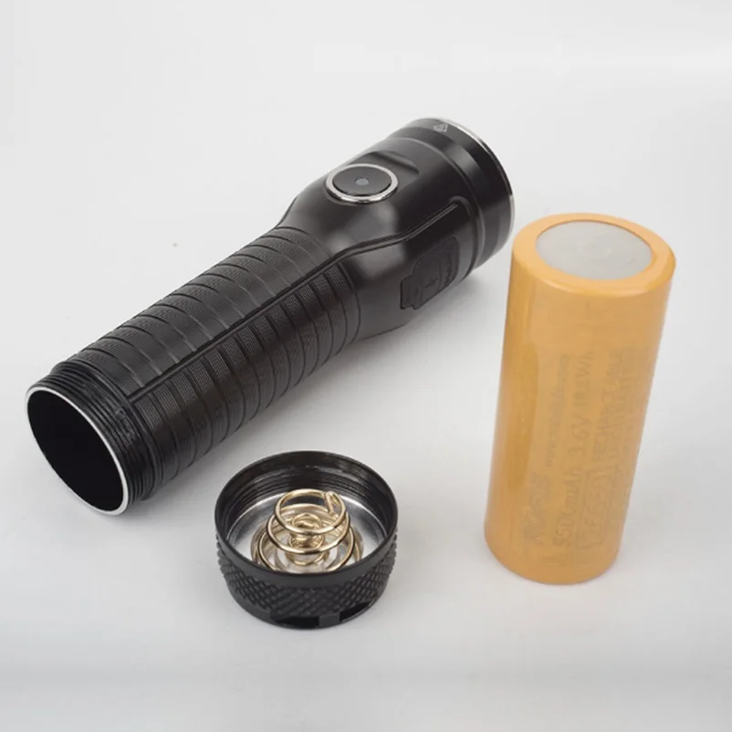  ROFIS MR70 Flash light CREE XHP 70.2 CW Neutral white 3500 lumens Flashlight with USB Rechargeable  - 32897820769