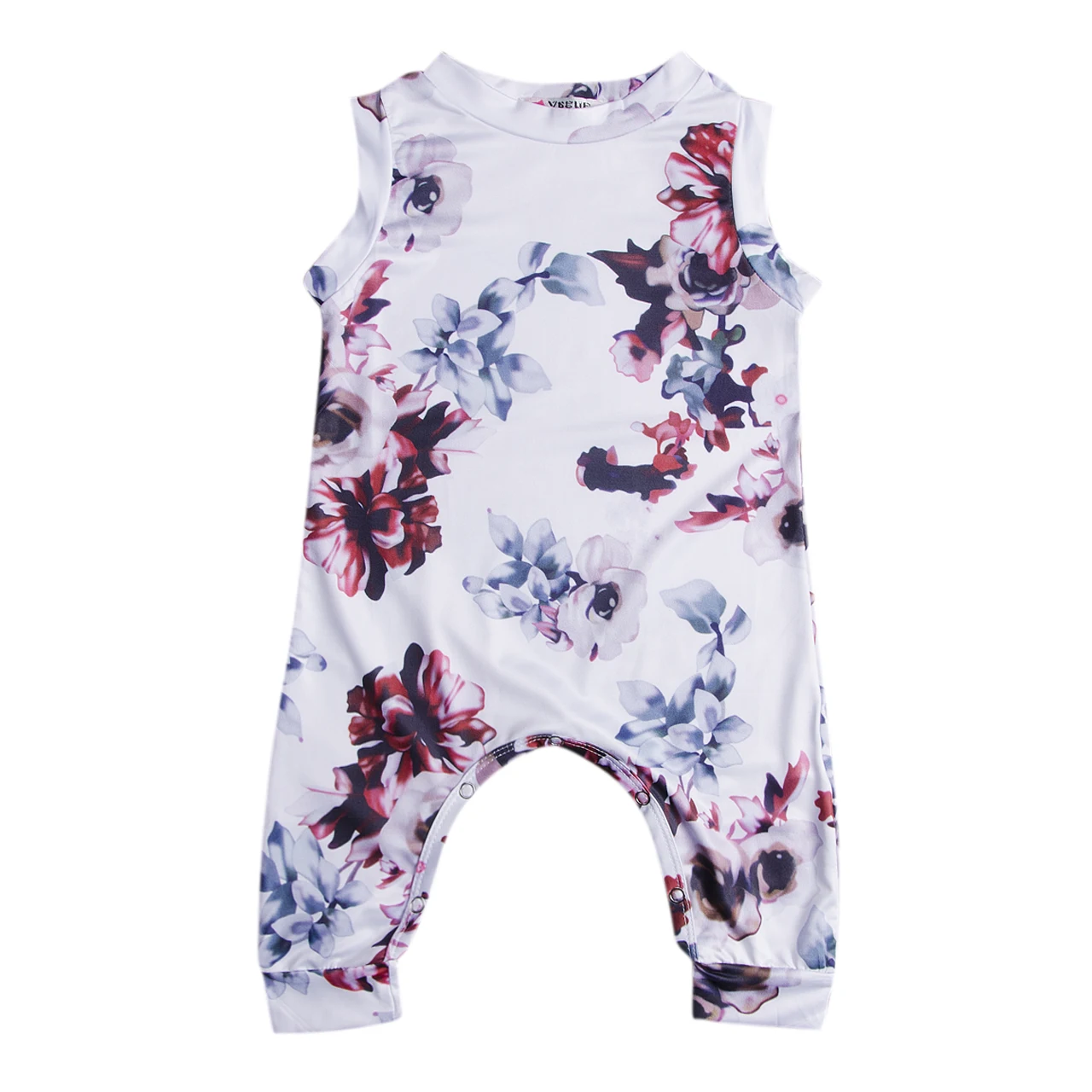 

Kid Newborn Summer Baby Girl Clothes Toddler Baby Boy Girl Sleeveless Romper Baby Outfits Sunsuit Age 0-24M
