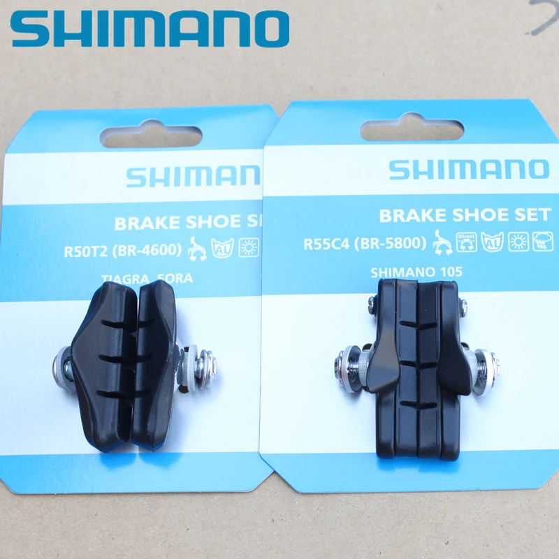 Shimano Тормозные колодки для шоссейного велосипеда Sora 3500 Tiagra 4600 105 Ultegra DA 5800 5810 6800 R55C4