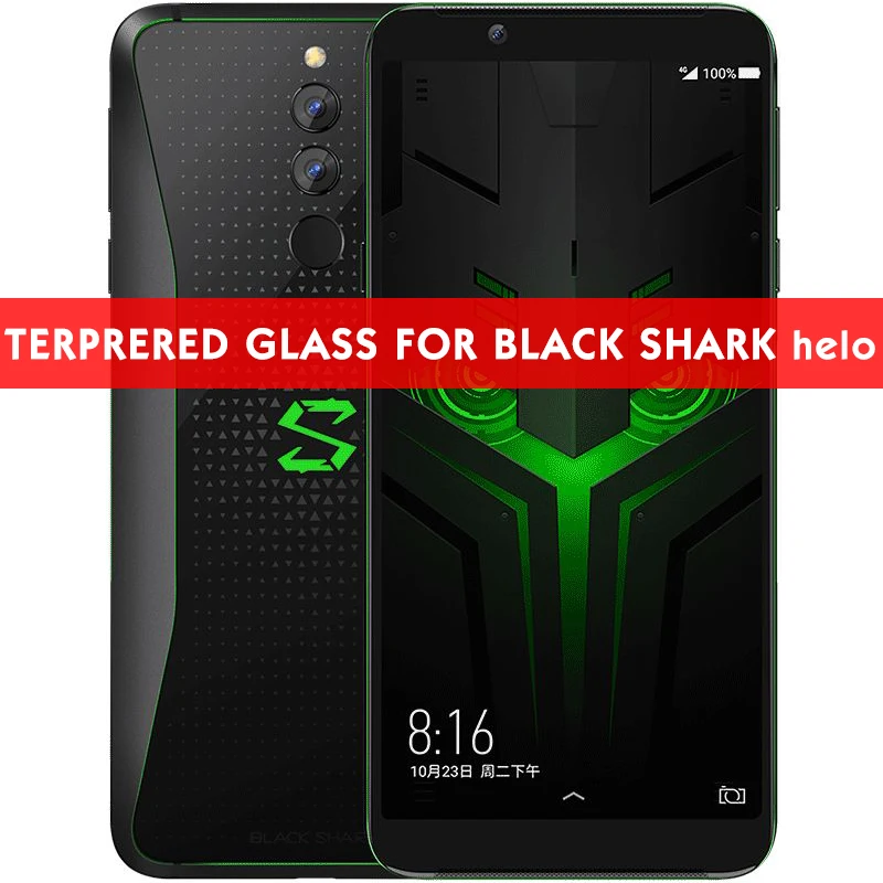 Матовая Защита экрана для Xiaomi Black Shark 1 2 Helo закаленное стекло для black shark 2 Helo защитное стекло игровая пленка - Цвет: for black shark helo