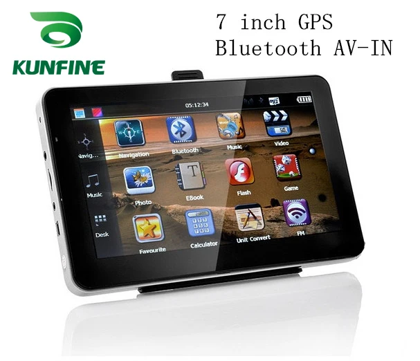 

7 Inch Wince 6.0 Car GPS Navigation Radio 8GB 256M Truck Vehicle GPS Navigators Lorry Rear View Camera Screen Free Map Upgrade