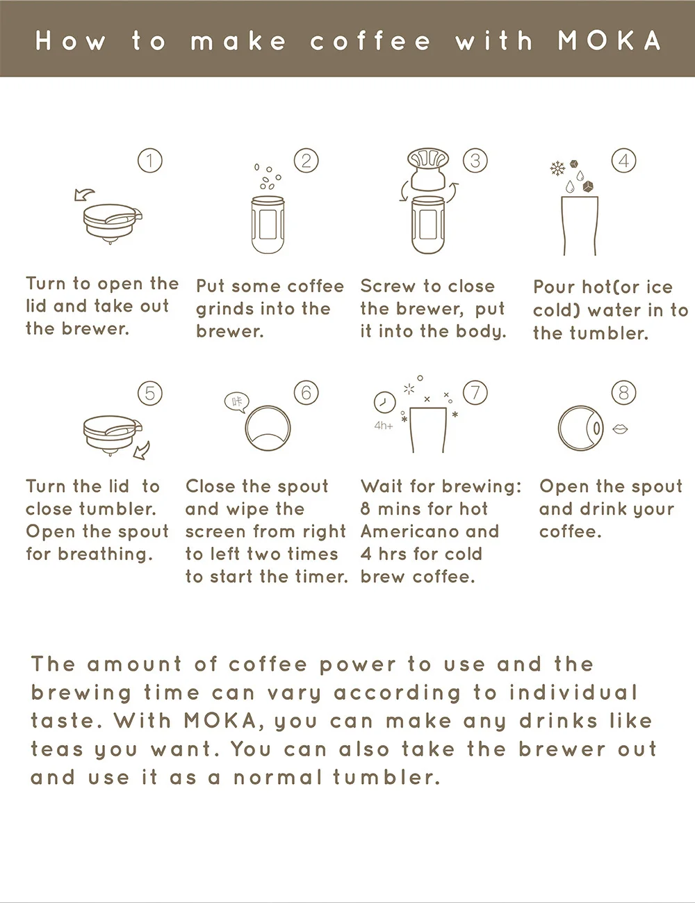 Youpin термосы Moka умная Вакуумная бутылка термос для кофе сенсорный температурный дисплей Нержавеющая сталь кофейная изоляционная чашка