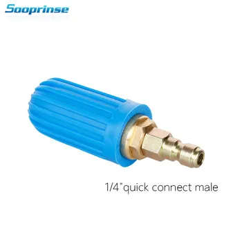 

Sooprinse high Pressure Washer Rotating Turbo Nozzle Tips Orifice 2.5 3.0 3.5 2900 PSI 1/4'' Auto high quality 2020 New