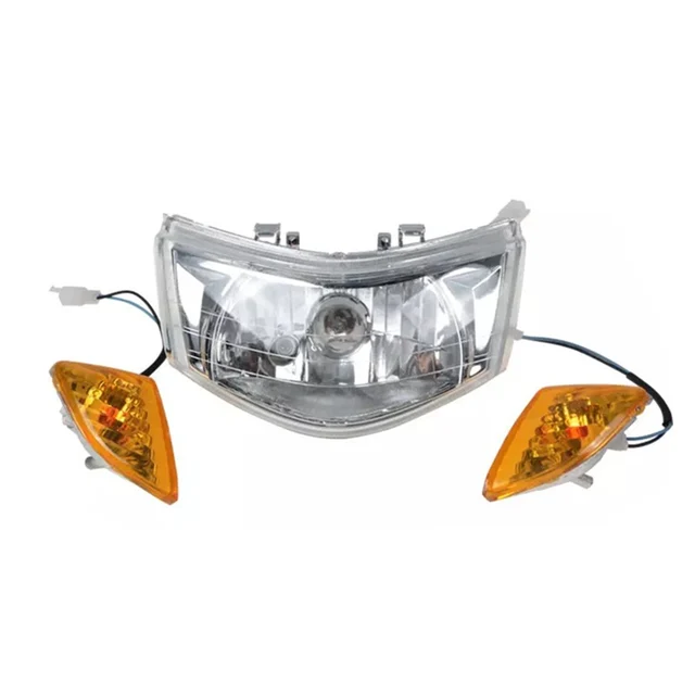 US $7.51 Motorcycle Accessories For YAMAHA JOG100cc Motorcycle scooter headlight assembly front turn signal 