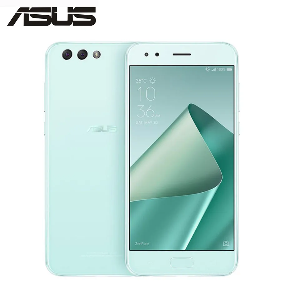 

NEW ASUS ZenFone 4 ZE554KL 4G LTE Mobile Phone 4GB+64GB 12MP 5.5inch Screen 1080x1920p Snapdragon630 Octa Core Android CellPhone