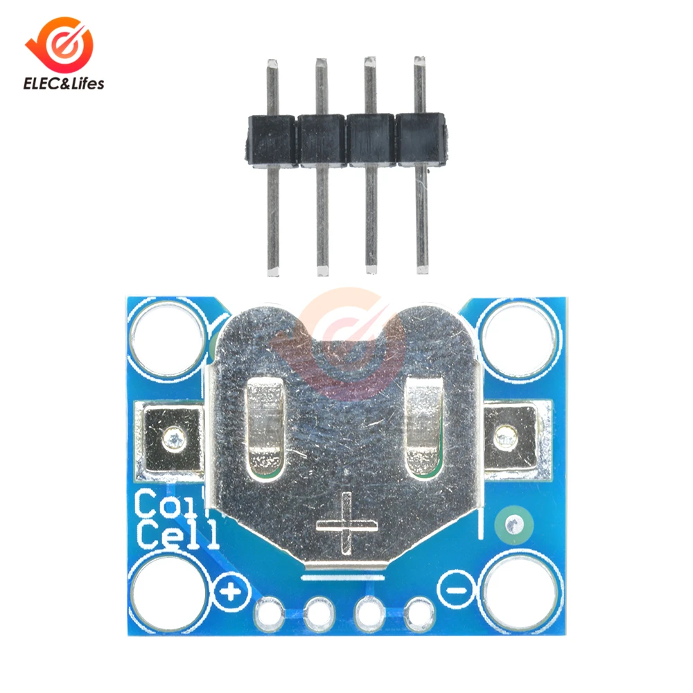 1 шт. 12 мм Монета ячейка Breakout Board CR1220 Кнопка держатель батареи Модуль CR 1220 для Arduino