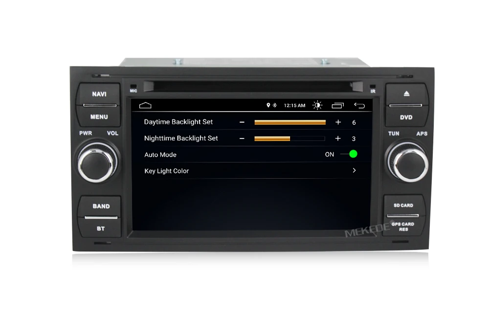 Top MEKEDE Pure Android 8.1 Car DVD GPS Navi Player Stereo Radio Audio For Ford Focus 2 Mondeo S C Max Fiesta Galaxy Connect With 14