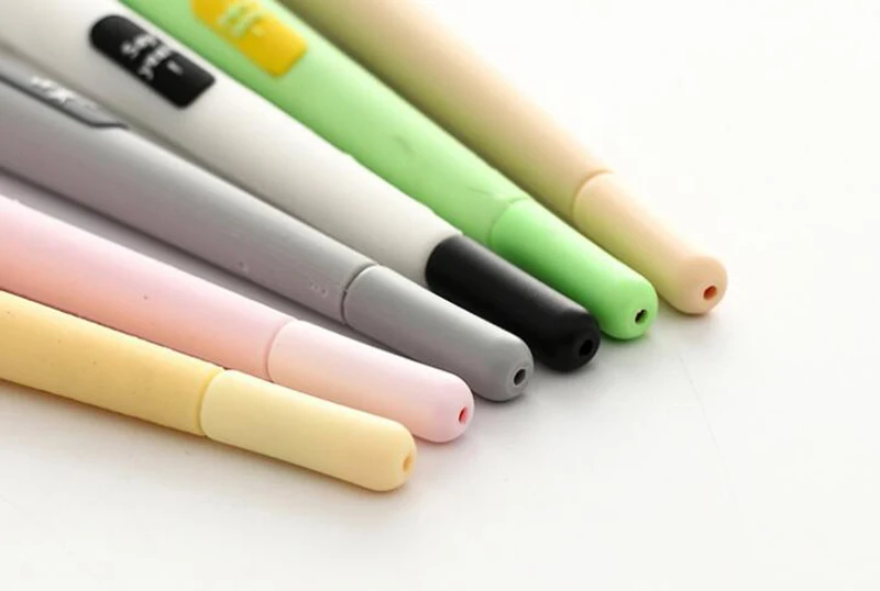 Creative Cartoon Animal Soft Silicone Gel Pen Personality Cute Shape Signature Needle Pen Student Stationery(Random Color