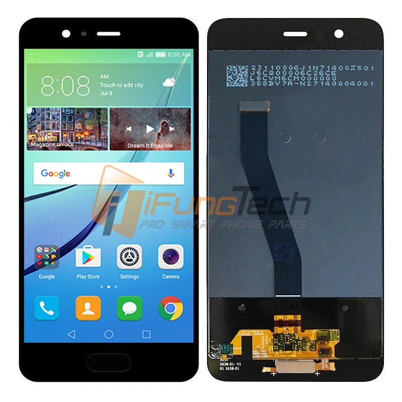 

5pcs For HUAWEI P10 LCD Display Touch Screen Digitizer For huawei P10 lcd with frame Assembly Replacement part free DHL shipping