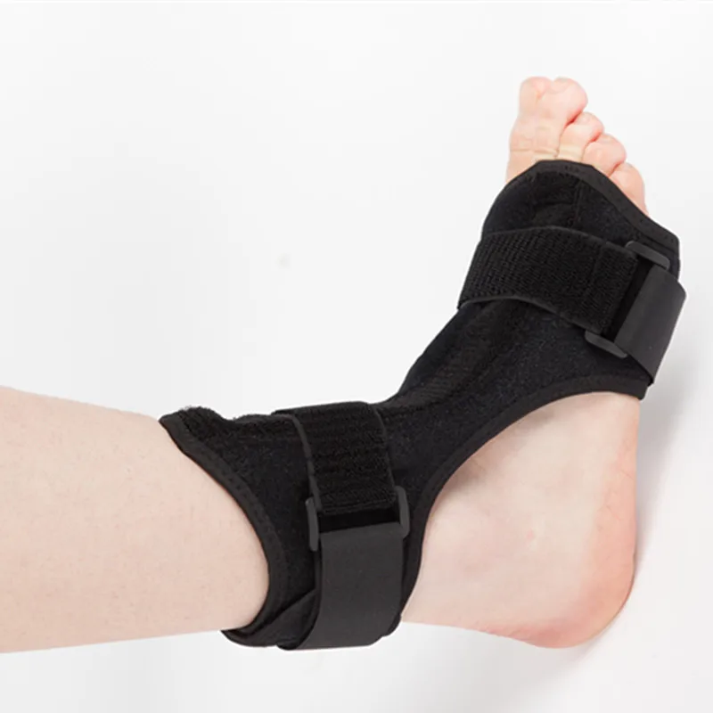 Medical Foot Drop Orthosis Support Nightime Brace Dorsal Aluminum