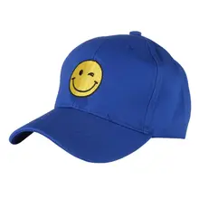 Для женщин мужчин летние шапки хип хоп Улыбающееся печатных хлопок Регулируемый игривый унисекс кепки для бега