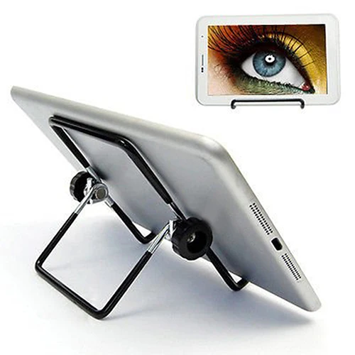 

Universal Adjustable Portable Foldable Metal Holder Stand for Tablet PC Phone