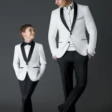 Дешевые 2 шт. жених смокинги для женихов сзади с Vent женихов индивидуальный заказ Slim Fit Best человек костюм Жених(куртк