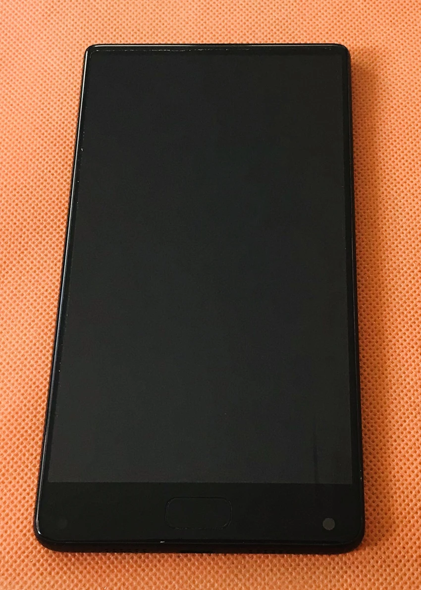 

Used Original LCD Display Screen + Touch Screen + Frame for Elephone S8 MTK Helio X25 Deca Core Free shippingg