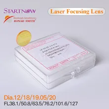 RONAR-SMITH США CVD ZnSe фокусировочная линза Dia.12 18 19,05 мм 20 мм FL38.1 50,8 63,5 76,2 101,6 мм Co2 Лазерная линза для CO2 лазерной машины