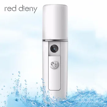 

Portable Face Spray Bottle Nano Mister USB Rechargeable Facial Sprayer Beauty Sauna Hydrating Portable Ultrasonic Humidifier