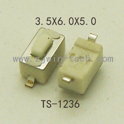 

50PCS 3X6X5mm 2-Pin Light Touch Button Switch Not-Fixed (SMD Mounting Surface) Momentary Tact Switch Key Button Swith