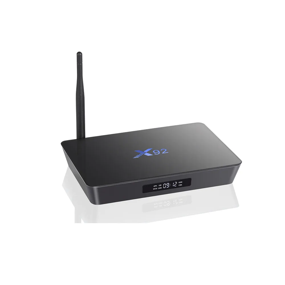 ТВ приставка X92 Amlogic S912 Android 6 0 8 ядер 2 4 ГГц/5 ГГц Wi Fi HD а USB слот для SD карты умная 2G 3G 16
