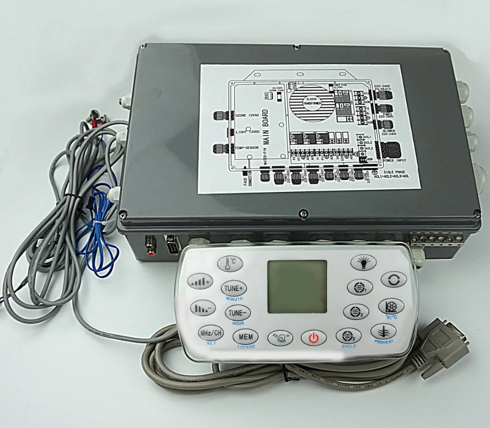 

KL8-3 spa parts and controller replacement for chinese spa brand JNJ, Monalisa, jazzi, yehua and for other spa accessory
