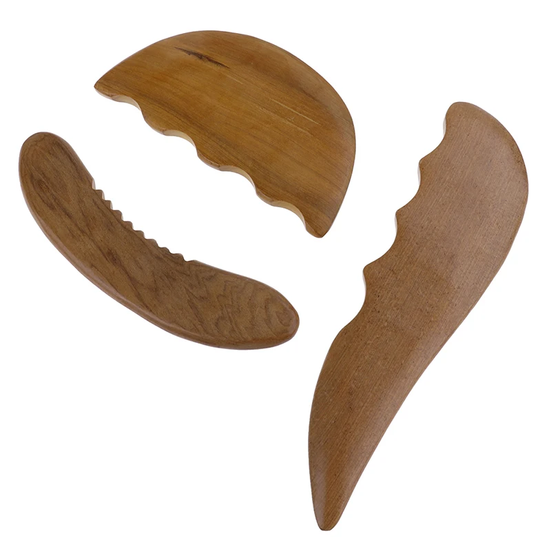 1Pcs Scraping Massage Acupuncture Point Treatment Muscle Relaxation Guasha Board 3 Styles Top Quality