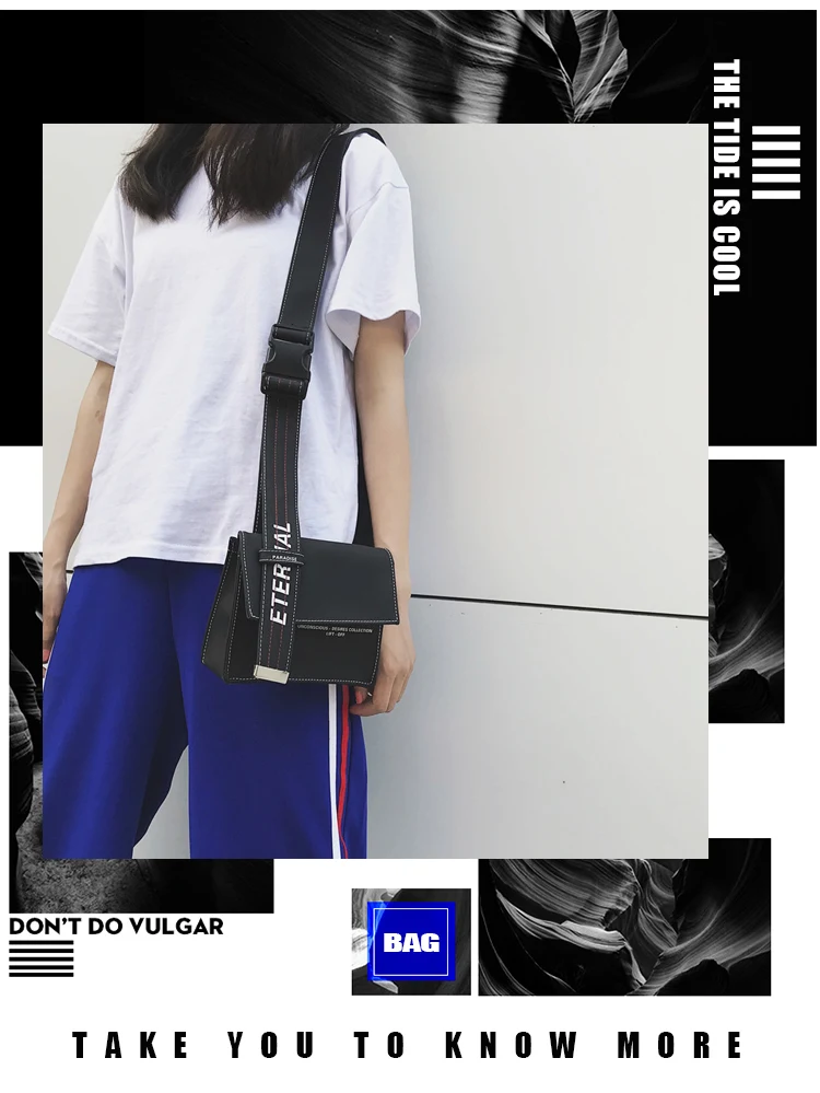 BENVICHED, женская маленькая сумка в стиле хип-хоп, уличная трендовая сумка на одно плечо для девушек, крутая сумка для дискотеки, маленькая сумка c143