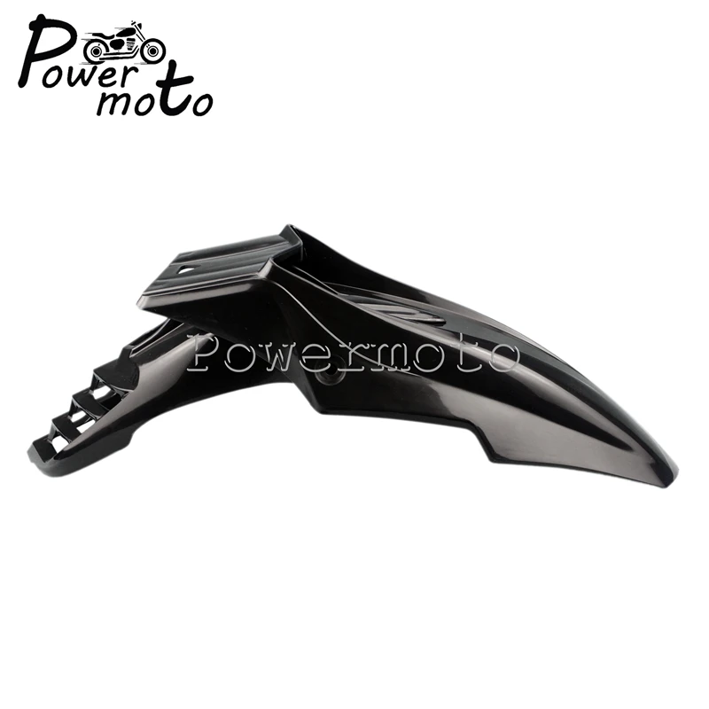 

For DRZ KX YZ KTM WR XR CRF RMZ Motorcycle ABS Plastic Black Front Fender Motocross Mudguard Cover Enduro Supermoto Universal