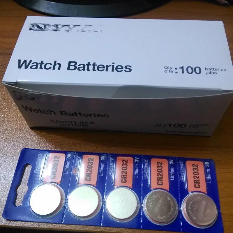 100x Brand New Cr2032 Cr2332 For Sony Cr2032 Battery Cr2032 3v Lithium Battery Cell Button Card Toys Batteries Japan Battery Cr2032 3v Lithium Battery 3v Lithium Batterycr2032 3v Aliexpress