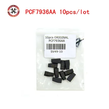 

10pcs/lot Car key transponder Blank PCF7936AA transponder chip can replace Original 7936AS Programming Copy Replace lost key