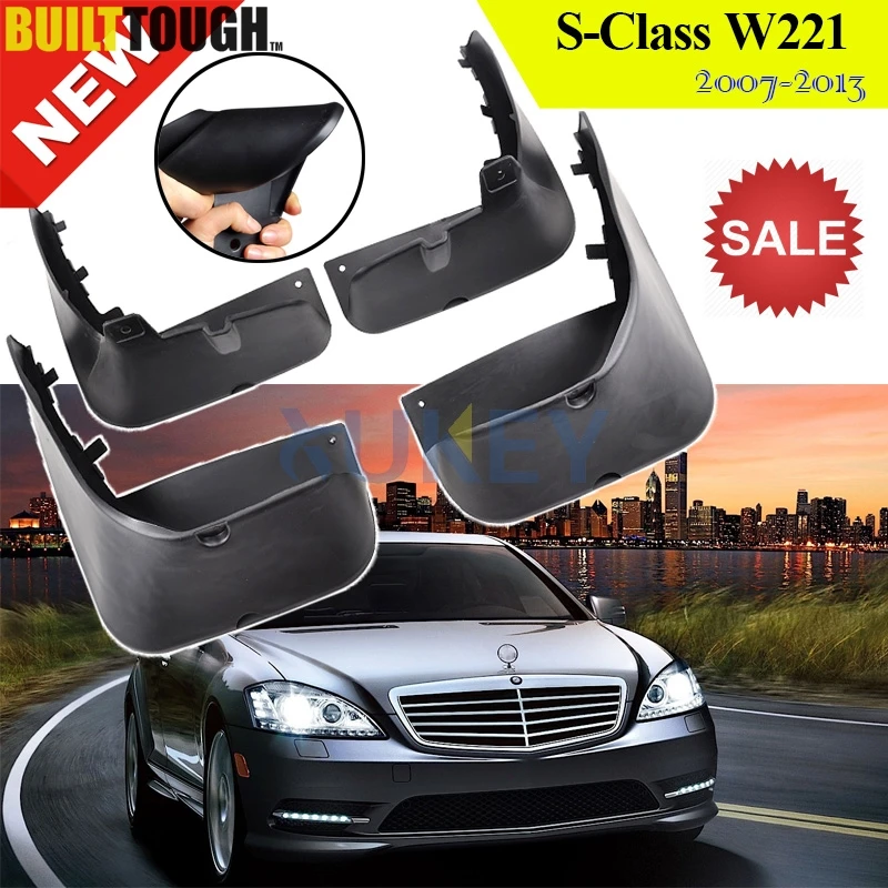 Mud Flaps For Benz S Class S Class W221 2007 2013 Mudflap Splash Guards