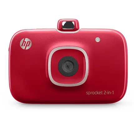 Звездочка 2в1 Polaroid камера фотопринтер два в одном портативный карманный Bluetooth безчернильный принтер Автоспуск сублимационная передача - Цвет: red