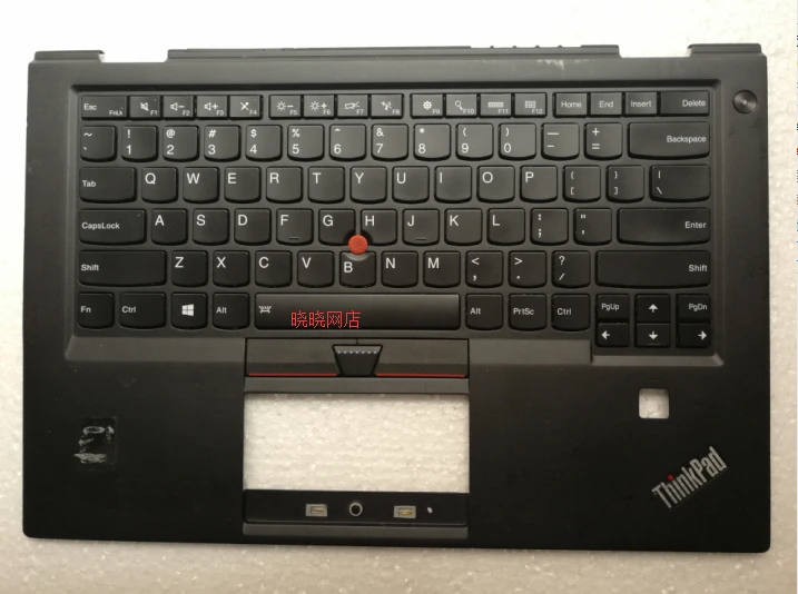 

Lenovo ThinkPad X1 Carbon 2016 Palmrest US Keyboard Bezel Upper Case 01LX508 01LX548